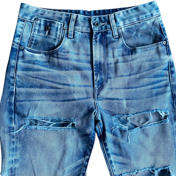 💙G-STAR RAW FOR THE OCEANS TYPE C 3D Super Slim Distressed Jeans - Picture 5 of 9